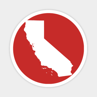 California Silhouette Magnet